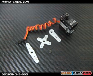 GDW DS295MG Digital Micro Size Tail Servo  (760us,Coreless 3.5Kg.cm@7.4V,0.05s/60degree)