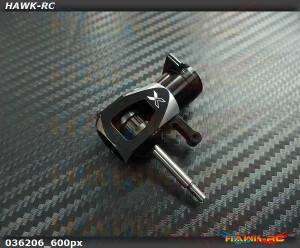 X3 CNC Integrated Tail Case Assembly (For Belt version, W/Gears)