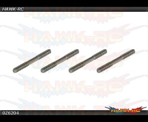 X5 V2 / R5 Stainless Linkage Set(2×23.5mm)x4pcs