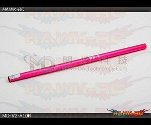 MD5/6 - MD-V2-A10R - Tail Boom & Torque Tube - MD5 - Red