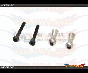 MD5/6 - MD5P-I03 - Tail Blade Grip Linkage Balls