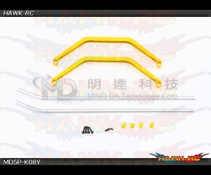 MD5/6 - MD5P-K08Y - Skid Set - Yellow MD5/6 - MD5P-K08Y - Skid Set - Yellow