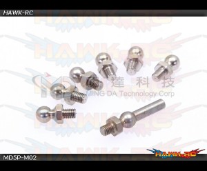 MD5/6 - MD5P-M02 - Swashplate Linkage Balls MD5/6 - MD5P-M02 - Swashplate Linkage Balls