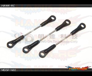 MD5/6 - MD5P-N02 - Cyclic Servo Linkage Rods MD5/6 - MD5P-N02 - Cyclic Servo Linkage Rods