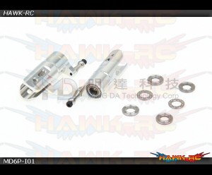 MD5/6 - MD6P-I01 - Tail Blade Grips Assembly MD5/6 - MD6P-I01 - Tail Blade Grips Assembly