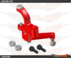 MINI PROTOS - Precision Tail Bell Crank Lever - Red Devil