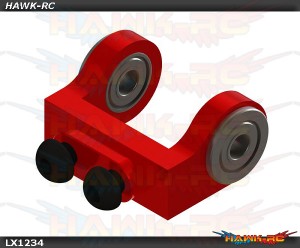 Mini Protos - Ultra Tail Case - Bell Crank Support - Red