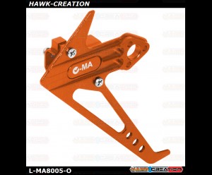 L-MA Precision Aluminum Vertical Tail Fin Set for OMPHOBBY M1 (Orange)