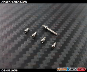 OMP Hobby M1 Helicopter Ball Joint Set OSHM1058 OMP Hobby M1 Helicopter Ball Joint Set OSHM1058