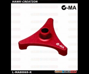 L-MA Precision Aluminum Swash Leveler for OMPHOBBY M2 Explore, M2 V2/ FW200 - Red