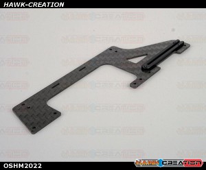 OMPHOBBY M2 3D Helicopter Carbon fiber Right-Lower（RL) frame (1pcs) OSHM2022