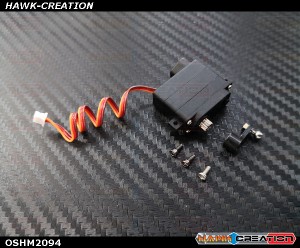 OMPHOBBY M2 3D Helicopter Plastic Servo Set (Metal Gear )(1 Set ) OSHM2094