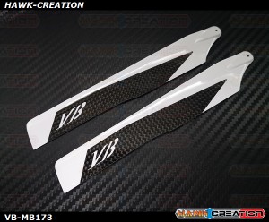 VB 173mm Carbon Main Blades - OMP M2 / LOGO 200