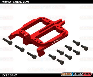 LYNX  - FireBall 280 - Front Servo Support, Red Color