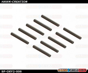 OXY2 - Threaded Rod M1.4x11 , 10Pcs - OXY2