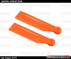 OXY2 - 38mm Tail Blade Orange - OXY2