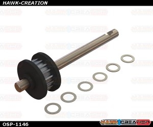 OXY3 Tail Shaft Pulley 16T