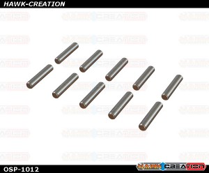 OXY4 Threaded Rod M2x10, 10Pcs