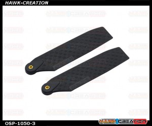 OXY4 Tail Blade 62mm - Carbon Look Black