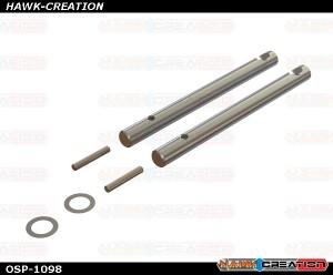 OXY4 Tail Shaft, 2Pcs