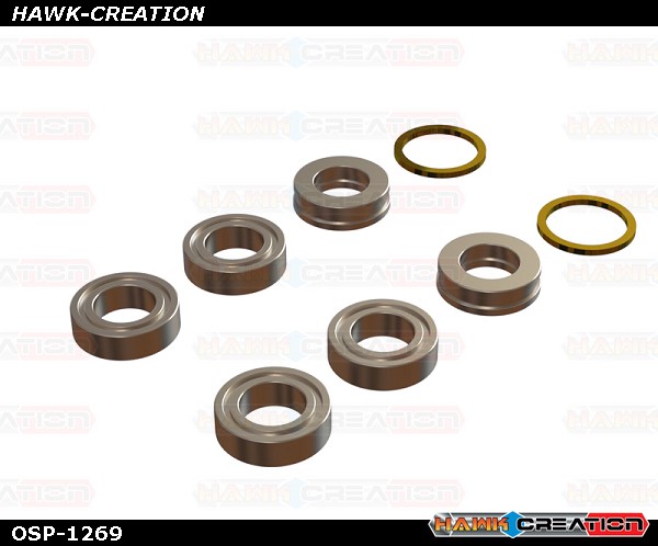 OXY5 - Main Grip Bearing Set OXY5 - Main Grip Bearing Set