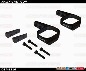 OXY5 - Tail Servo Mount, set