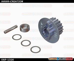 OXY5 - 19T Tail Pulley 