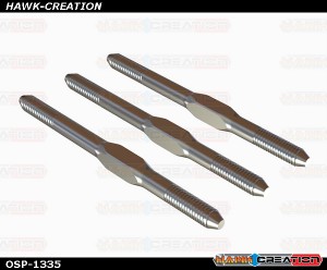 OXY5 - 45mm Turnbuckle Rod , 3 Pcs 