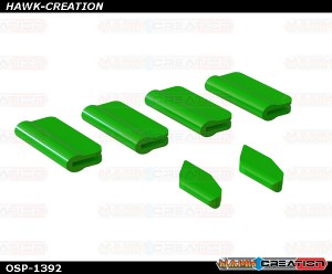 OXY5 Landing Gear - Verical Fin Protector, Green