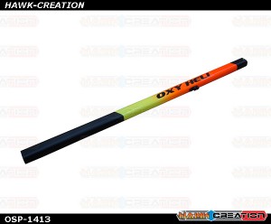 OXY5 - Tail Boom STD Lenght Yellow-Orange Painted