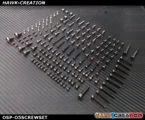 OXY5 - Screw Set YSF (175 pcs)