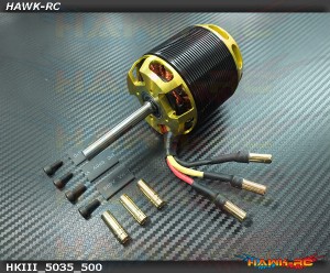 Scorpion HKIII 5035-500KV 8MM XL