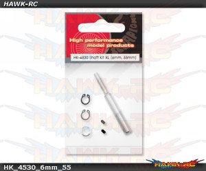 Scorpion HK-4530 Shaft Kit XL (6mm 55mm)