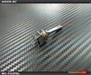 Futaba Toggle Switch ML-1AFLP 2-Position Long T6J, 14MZ/SG, 18MZ/SZ