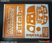 FUTABA 18SZ Protector Wraps Skin Carbon Orange (FREE Upper & Screen Protector)