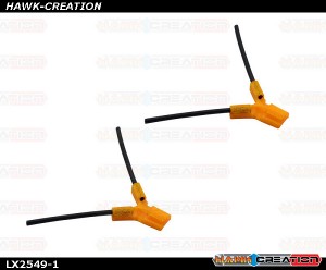 LYNX - TPU - Antenna Holder Type B, Orange Color