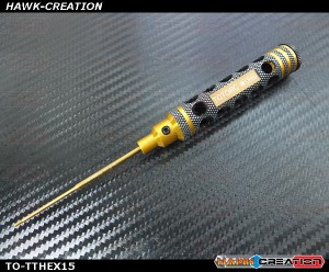 1.5mm Hex Driver With Light Weight Handle Design