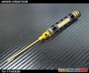 3.0mm Hex Driver With Light Weight Handle Design