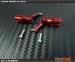 Hawk Creation CNC Main Blade Grips (Red) For 130X