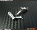 Hawk Creation CNC Main Blade Grips (Silver) For 130X