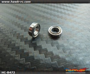 4*7*2 Japan Bearing Set For 130X/180CFX Main Shaft (2pcs)