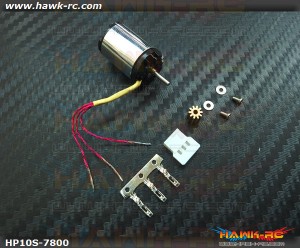 Hawk Creation HP10S V2 2S 7800KV Outrunner +10T