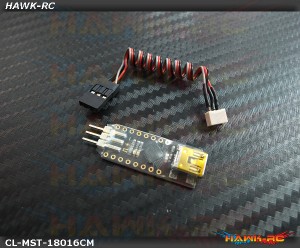 CASTLE-LINK-USB + 16cm Mini JST Adapter (180CFX ESC Program)