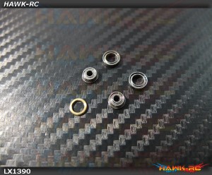 LYNX Super Precise Std Tail Case Bearing Set - 180CFX LYNX Super Precise Std Tail Case Bearing Set - 180CFX