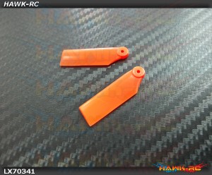 LYNX Plastic Tail Blade 36 mm - Orange -180CFX