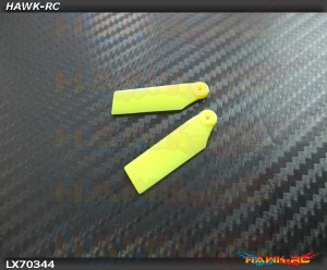 LYNX Plastic Tail Blade 34 mm - Yellow -180CFX