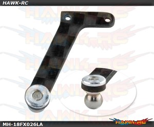 Carbon Fiber Tail Pitch Lever Lower Arm (for MH-18FX026 series)