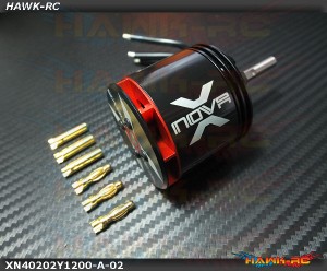 Xnova 4020-2Y-1200KV Shaft A