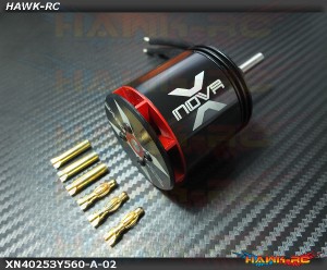 Xnova 4025-3Y-560KV Shaft A