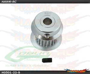 Aluminum Motor Pulley 19T - Goblin 380